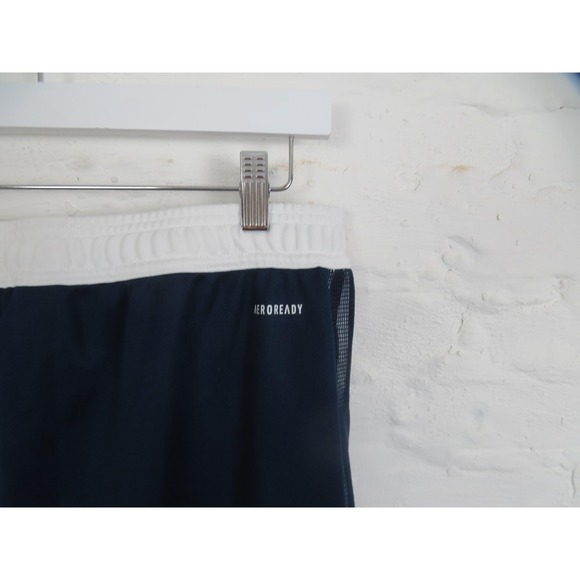 New York City FC Pants Mens Large Blue Adidas MLS Soccer Aeroready Warm Up Gym - Picture 9 of 14